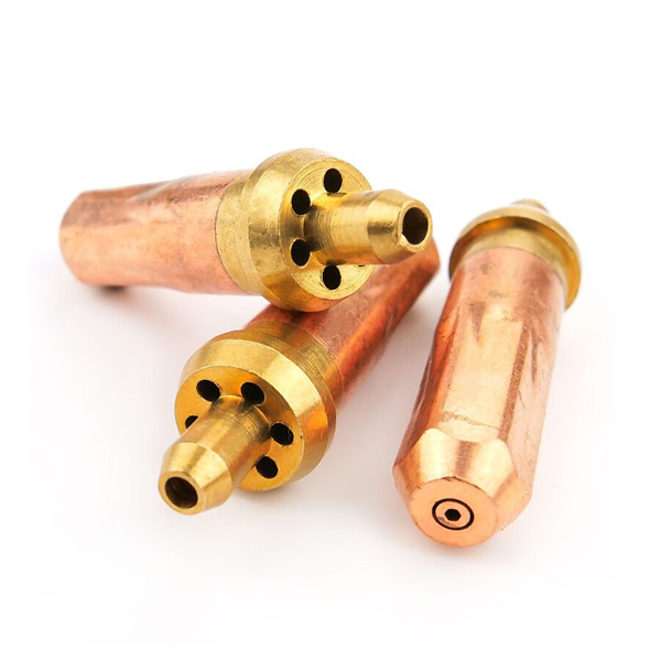 Copper based quick propane cutting nozzle